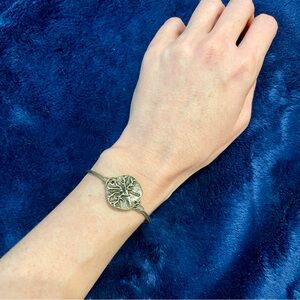 Silver L&S (Luca & Danni) handmade signature wire tree of life charm bracelet